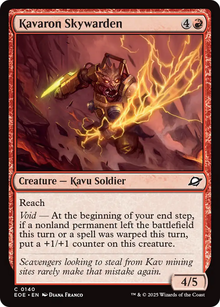 Kavaron Skywarden (140) [Edge of Eternities]