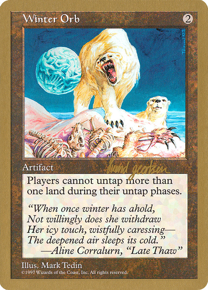 Winter Orb - 1997 Svend Geertsen (5ED) [World Championship Decks]