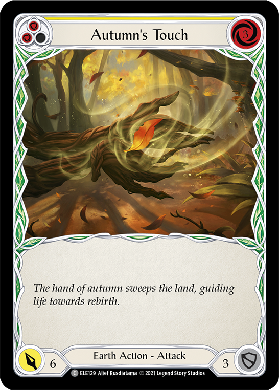 Autumn's Touch (Yellow) (ELE129) [Tales of Aria]