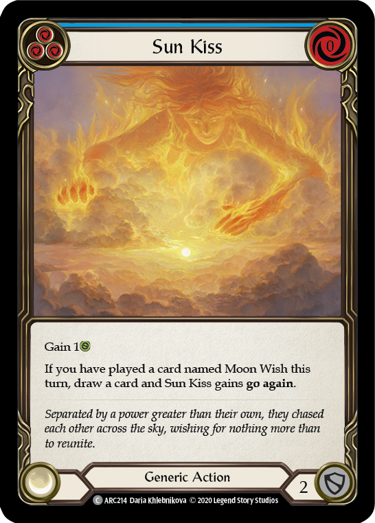 Sun Kiss (Blue) (ARC214) [Arcane Rising]