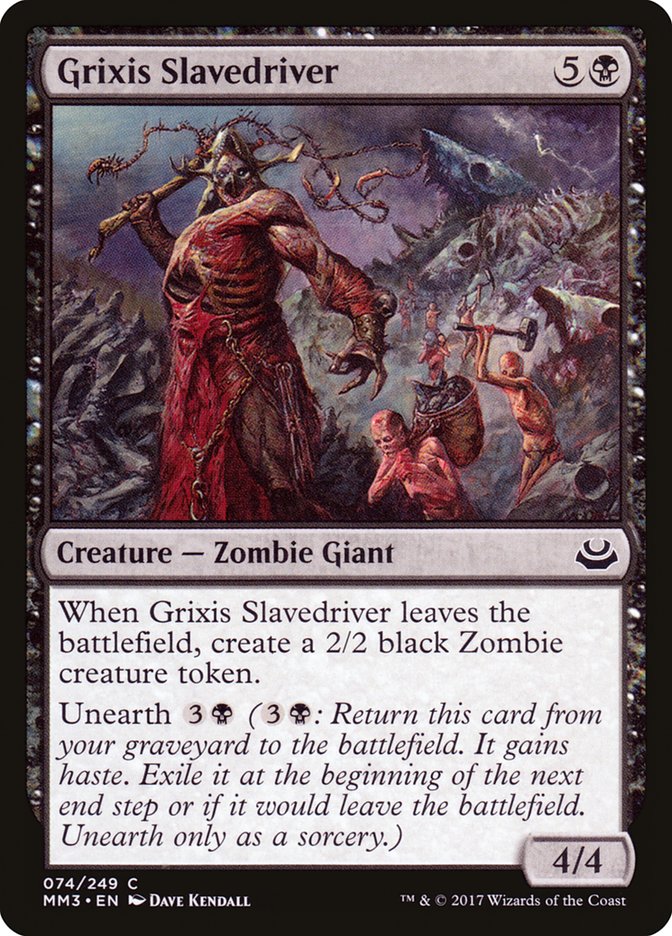 Grixis Slavedriver (74) [Modern Masters 2017]