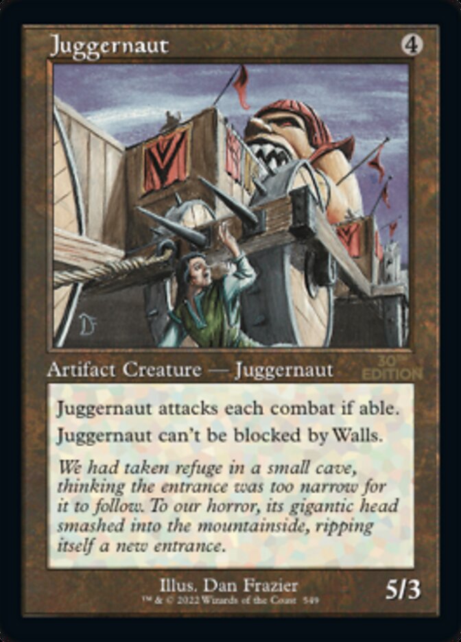 Juggernaut (Retro Frame) (549) [30th Anniversary Edition]