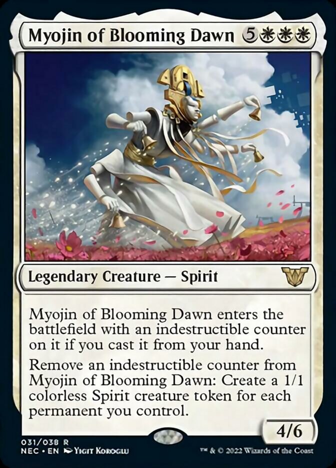 Myojin of Blooming Dawn (31) [Commander: Kamigawa: Neon Dynasty]