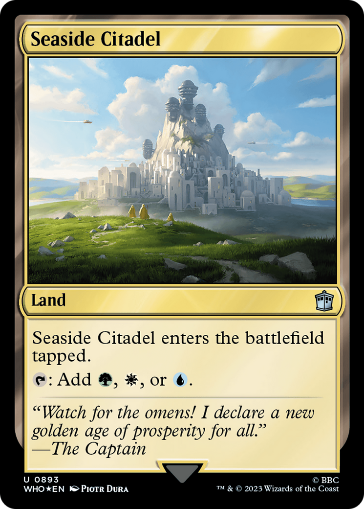 Seaside Citadel (Surge Foil) (893) [Universes Beyond: Doctor Who]