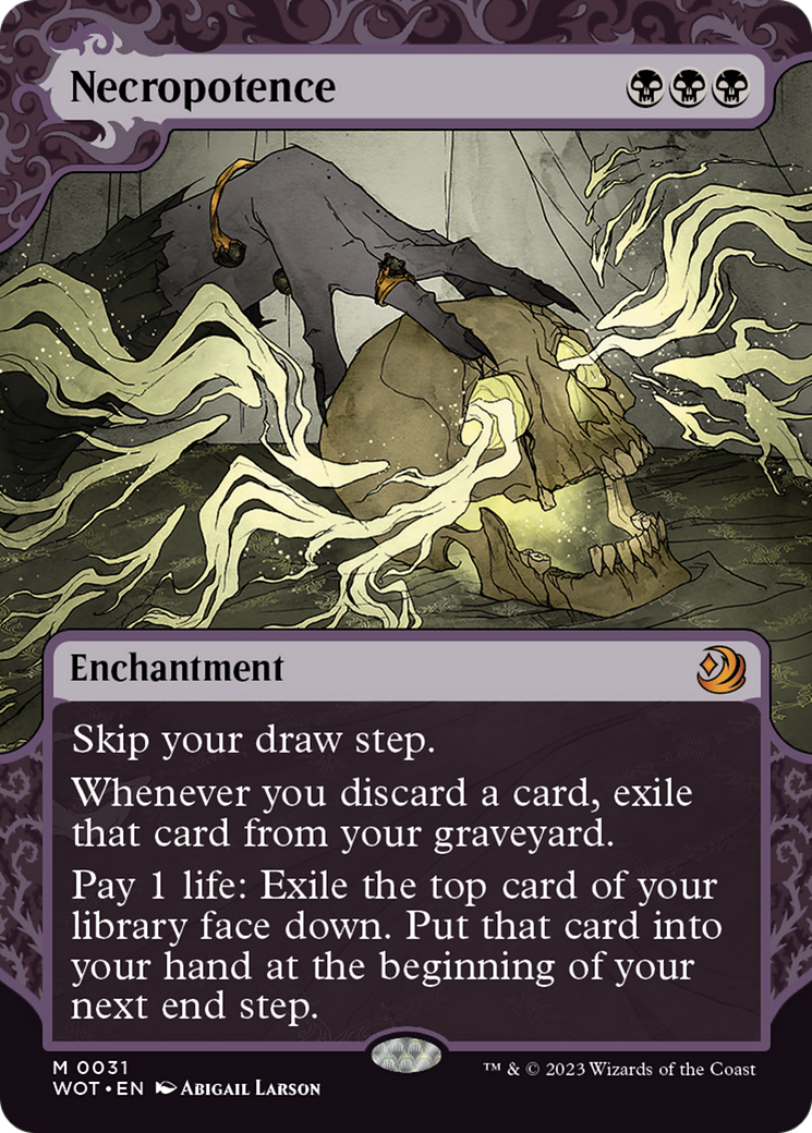 Necropotence (31) [Wilds of Eldraine: Enchanting Tales]
