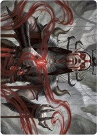 Malakir Blood-Priest Art Card (56) [Art Series: Zendikar Rising]