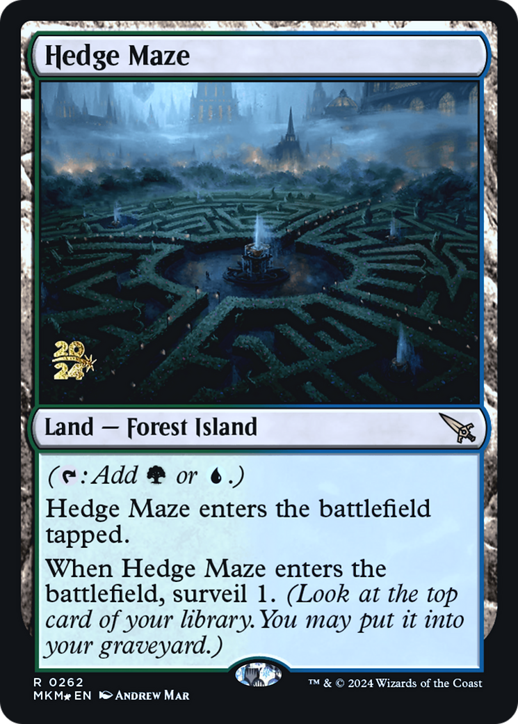 Hedge Maze (262) [Prerelease Cards]