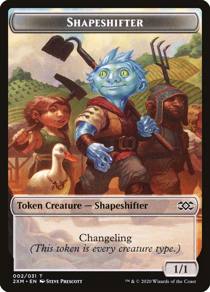 Myr (024) // Shapeshifter Double-Sided Token (24 // 2) [Double Masters]
