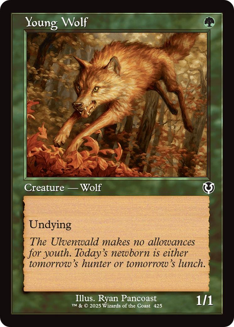 Young Wolf (Retro Frame) (425) [Innistrad Remastered]
