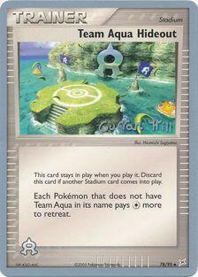 Team Aqua Hideout - 2005 (Curran Hill) (78/95) [World Championship Decks]