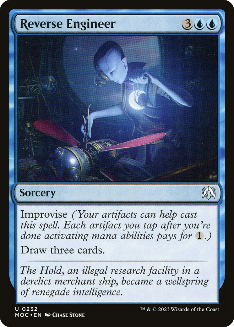 Reverse Engineer (232) [Commander: March of the Machine]