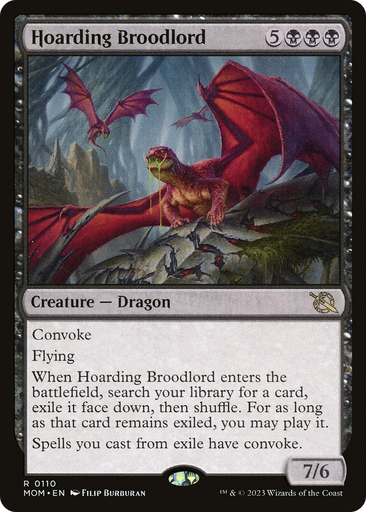 Hoarding Broodlord (110) [March of the Machine]