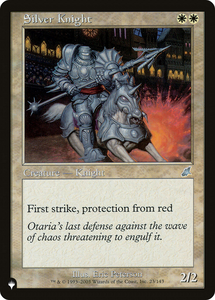 Silver Knight (23/143) [The List Reprints]