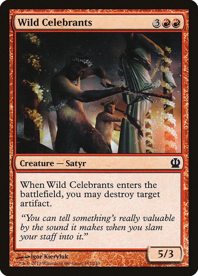 Wild Celebrants (147) [Theros]