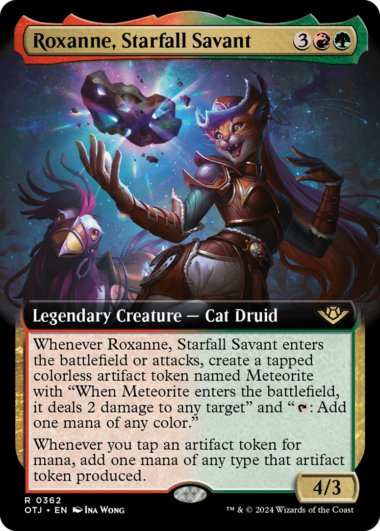 Roxanne, Starfall Savant (Extended Art) (362) [Outlaws of Thunder Junction]