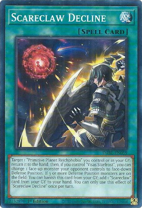 Scareclaw Decline (DABL-EN059) [Darkwing Blast]