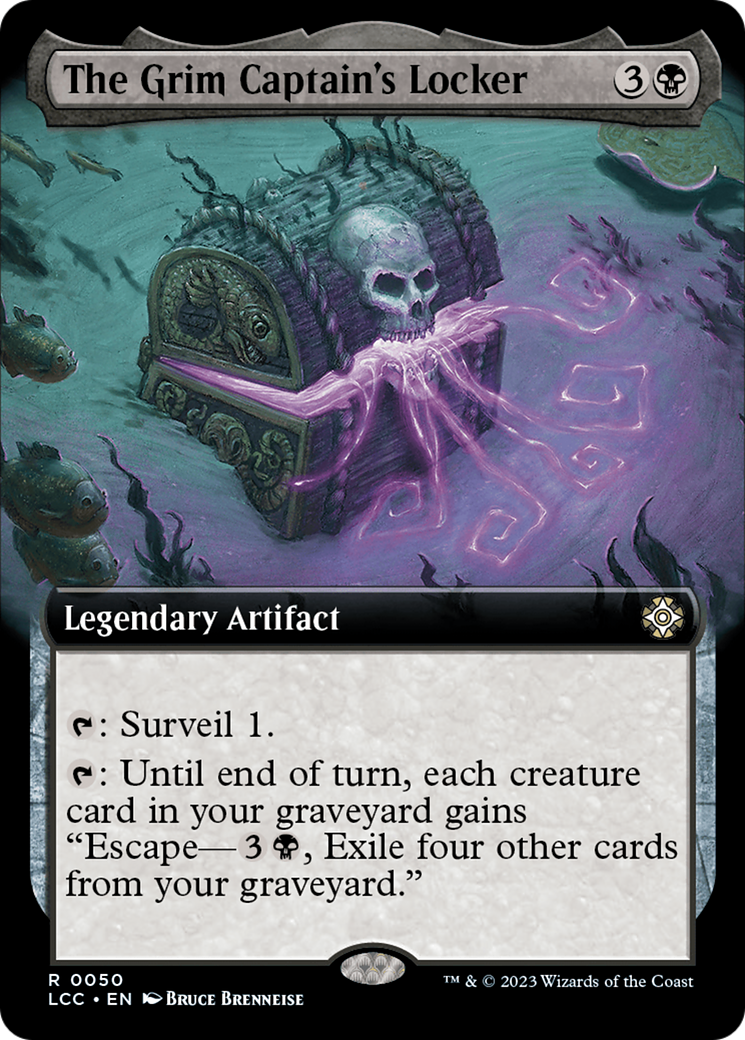 The Grim Captain's Locker (Extended Art) (50) [Commander: The Lost Caverns of Ixalan]