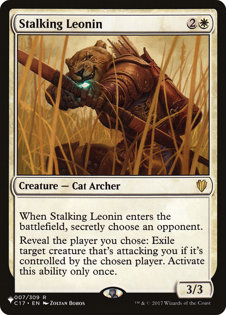 Stalking Leonin (007/309) [The List Reprints]