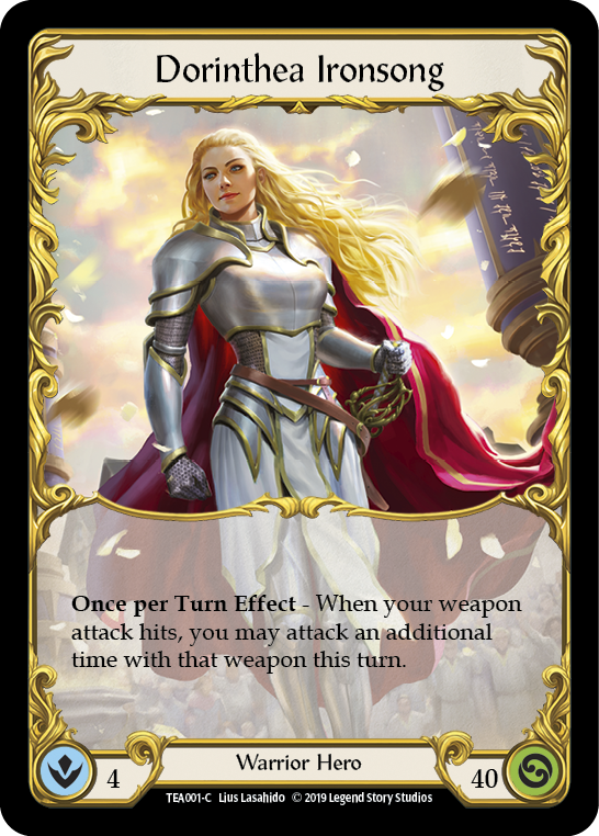 Dorinthea Ironsong (TEA001) [Hero Deck: Dorinthea]