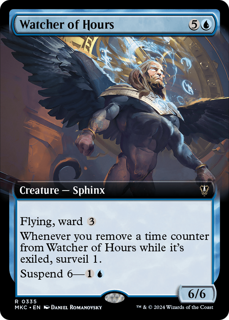 Watcher of Hours (Extended Art) (335) [Commander: Murders at Karlov Manor]