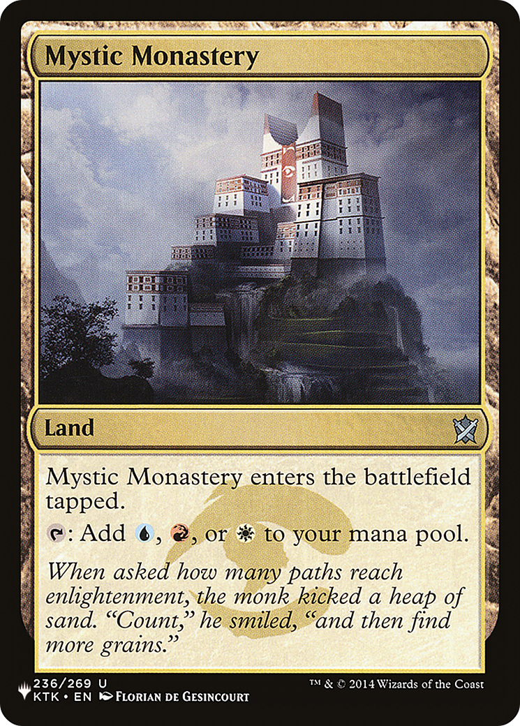 Mystic Monastery (236/269) [The List Reprints]