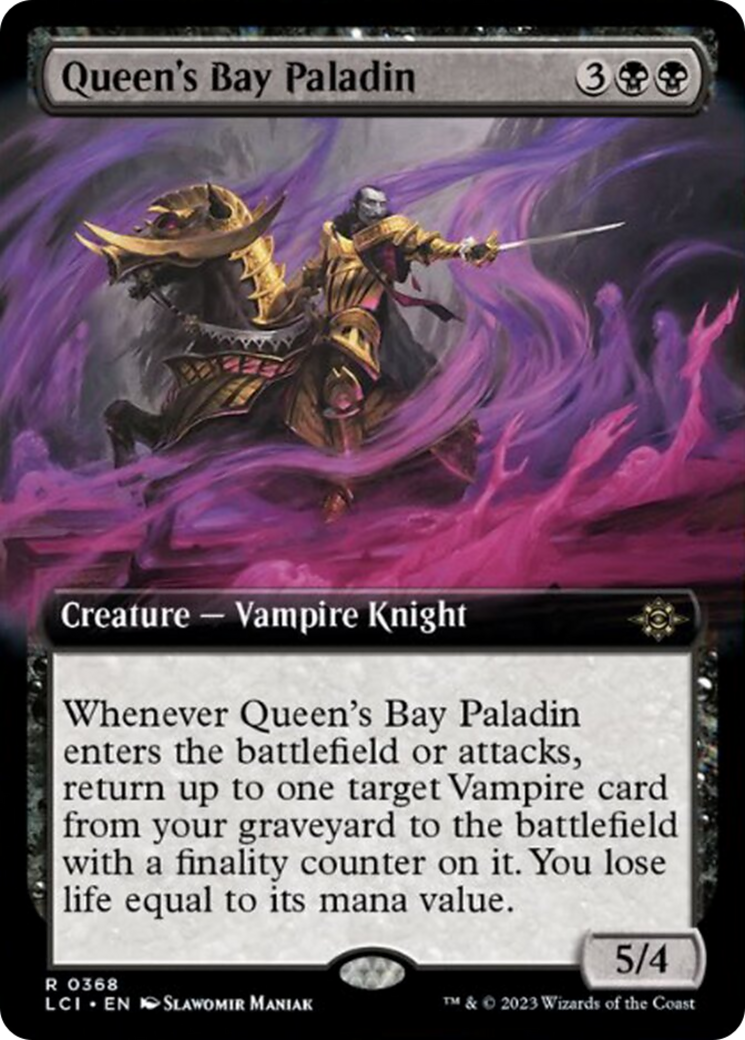 Queen's Bay Paladin (Extended Art) (368) [The Lost Caverns of Ixalan]