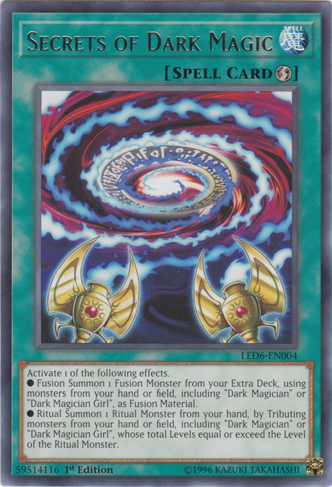Secrets of Dark Magic (LED6-EN004) [Legendary Duelists: Magical Hero]