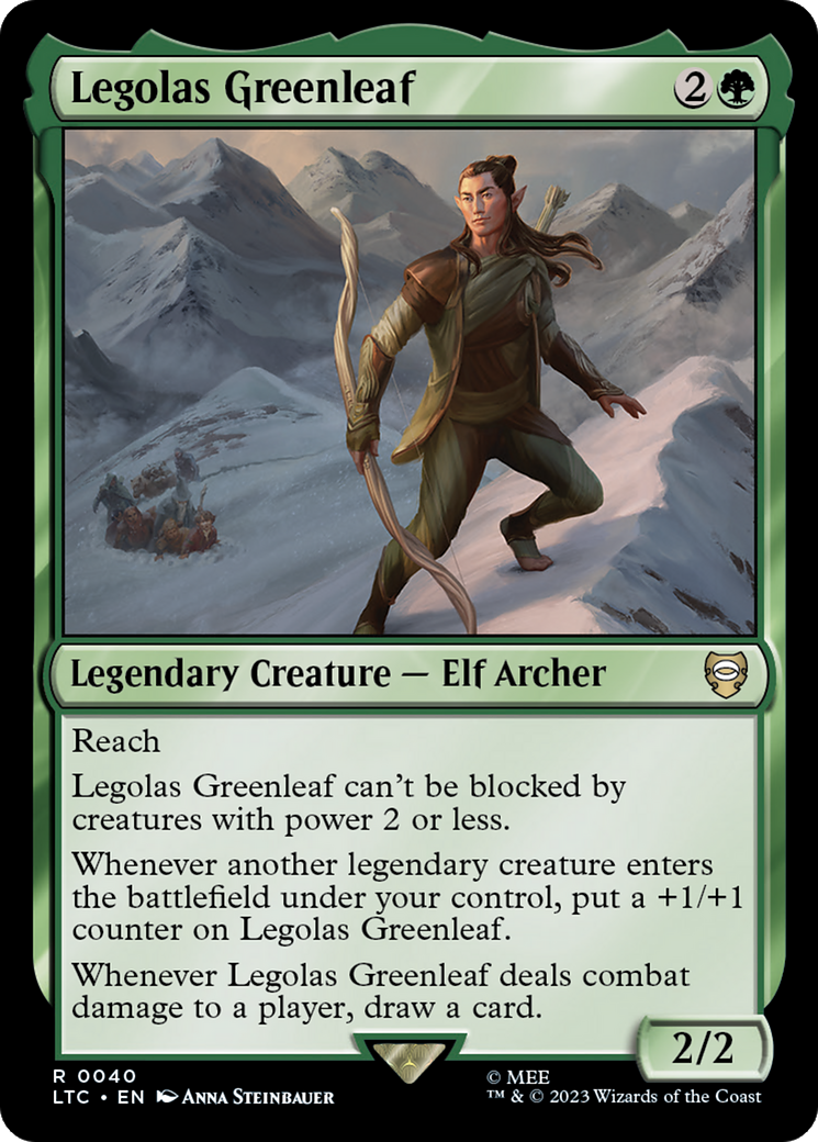 Legolas Greenleaf (40) [Commander: The Lord of the Rings: Tales of Middle-earth]