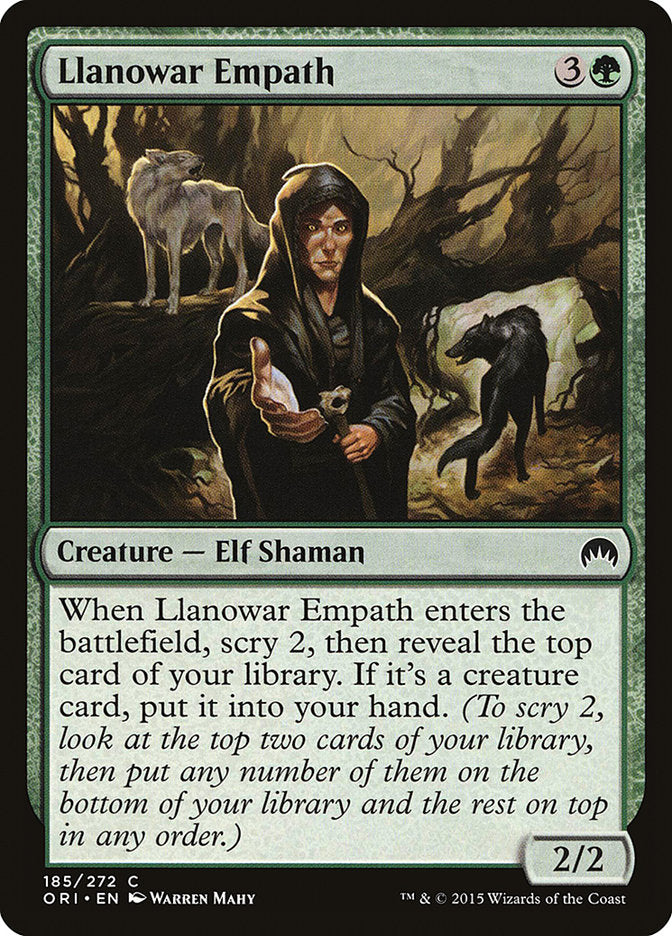 Llanowar Empath (185) [Magic Origins]