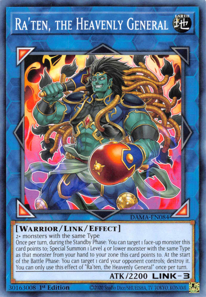 Ra'ten, the Heavenly General (DAMA-EN084) [Dawn of Majesty]