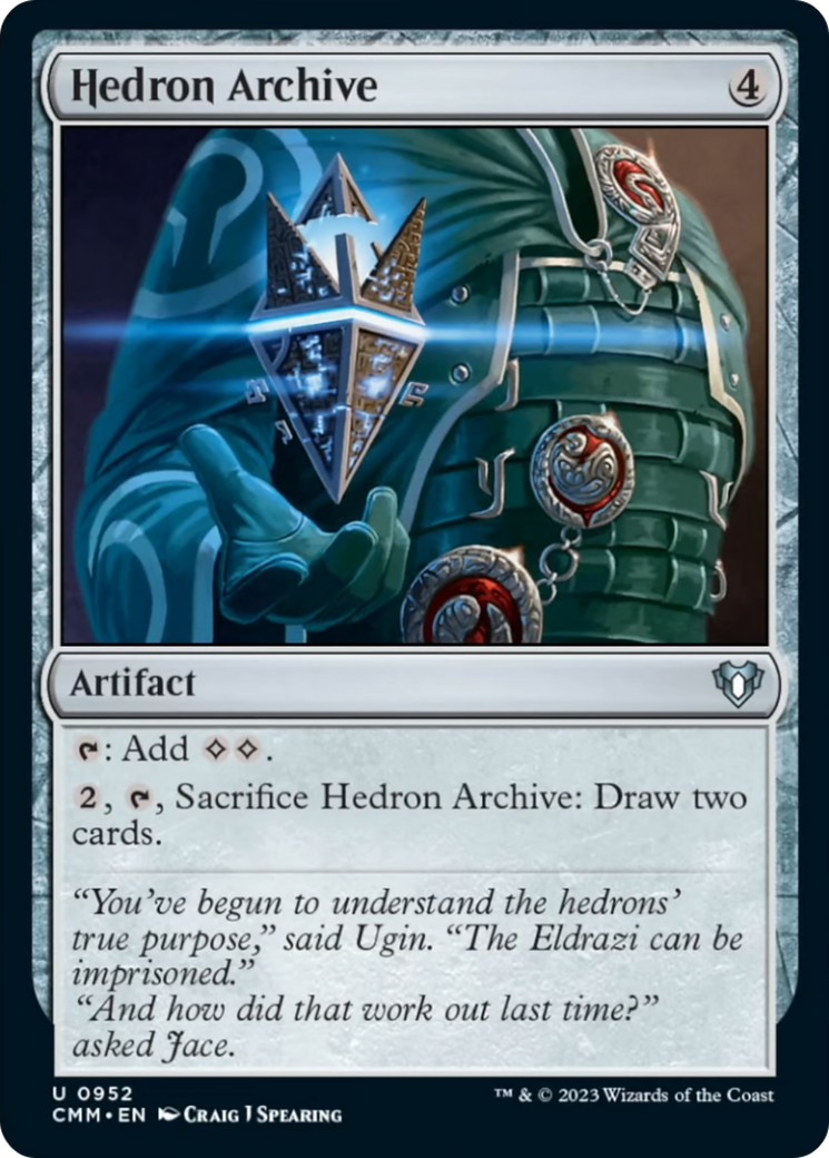 Hedron Archive (952) [Commander Masters]
