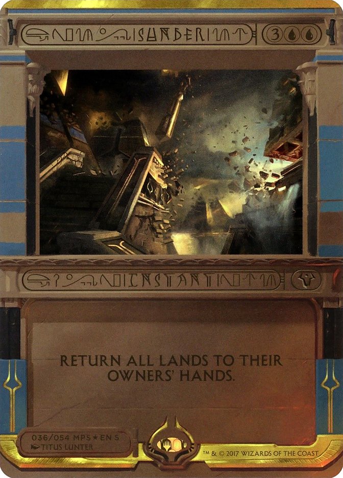 Sunder (36) [Masterpiece Series: Amonkhet Invocations]