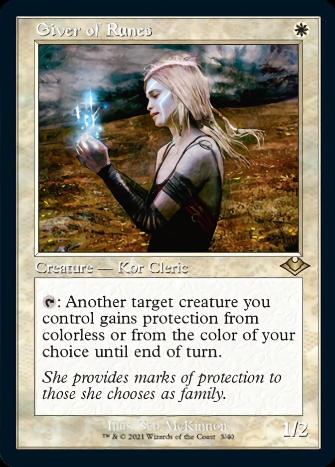 Giver of Runes (Retro Frame) (3) [Modern Horizons]