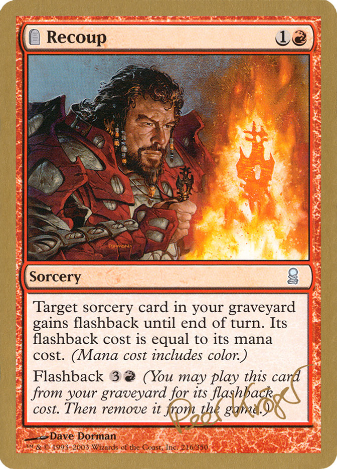 Recoup - 2003 Peer Kroger (ODY) [World Championship Decks]
