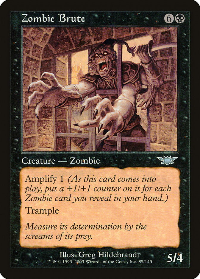 Zombie Brute (87) [Legions]