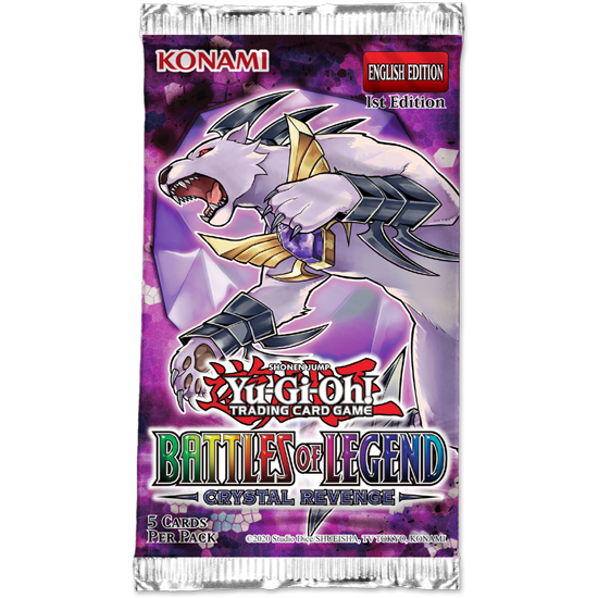 Battles of Legend: Crystal Revenge - Booster Pack (1st Edition)