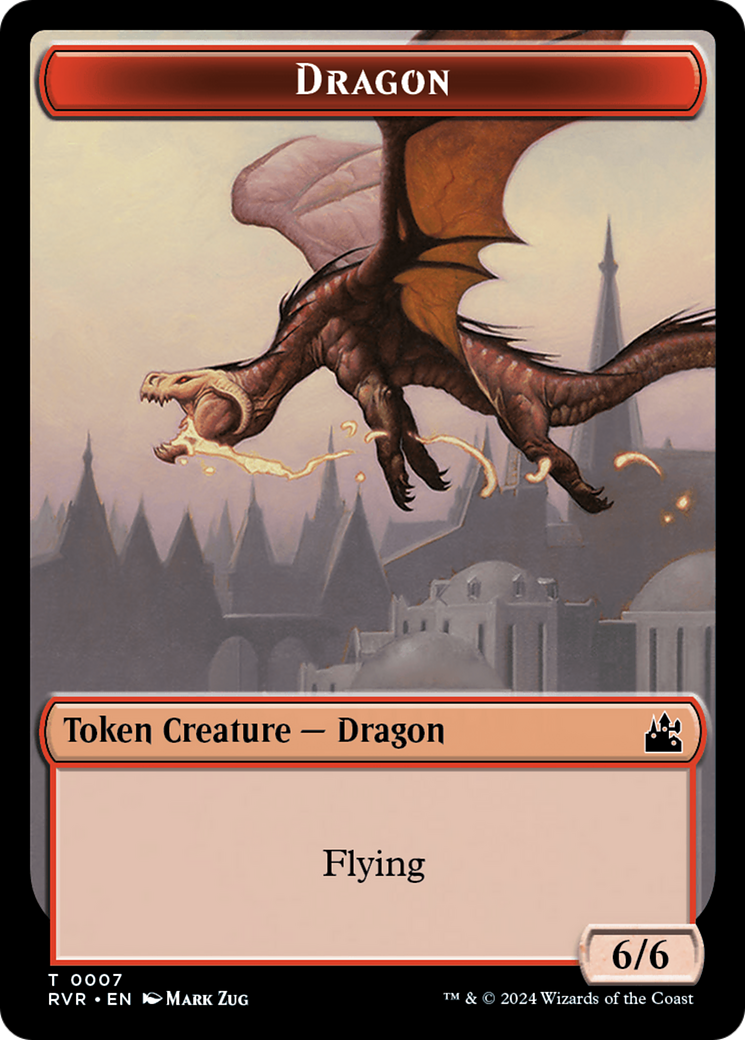 Dragon Token (7) [Ravnica Remastered]