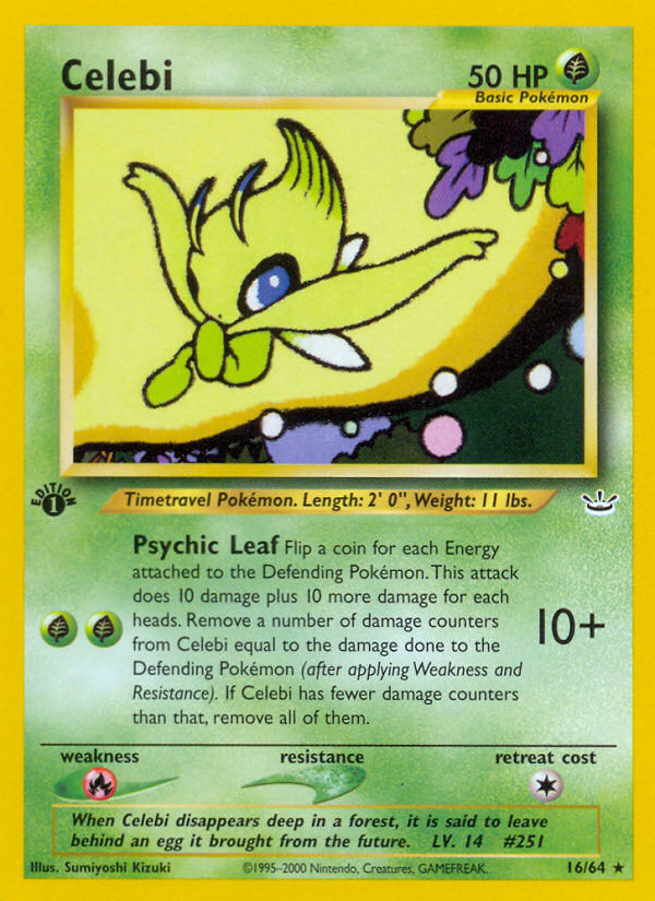 Celebi (16) (16/64) [Neo Revelation]