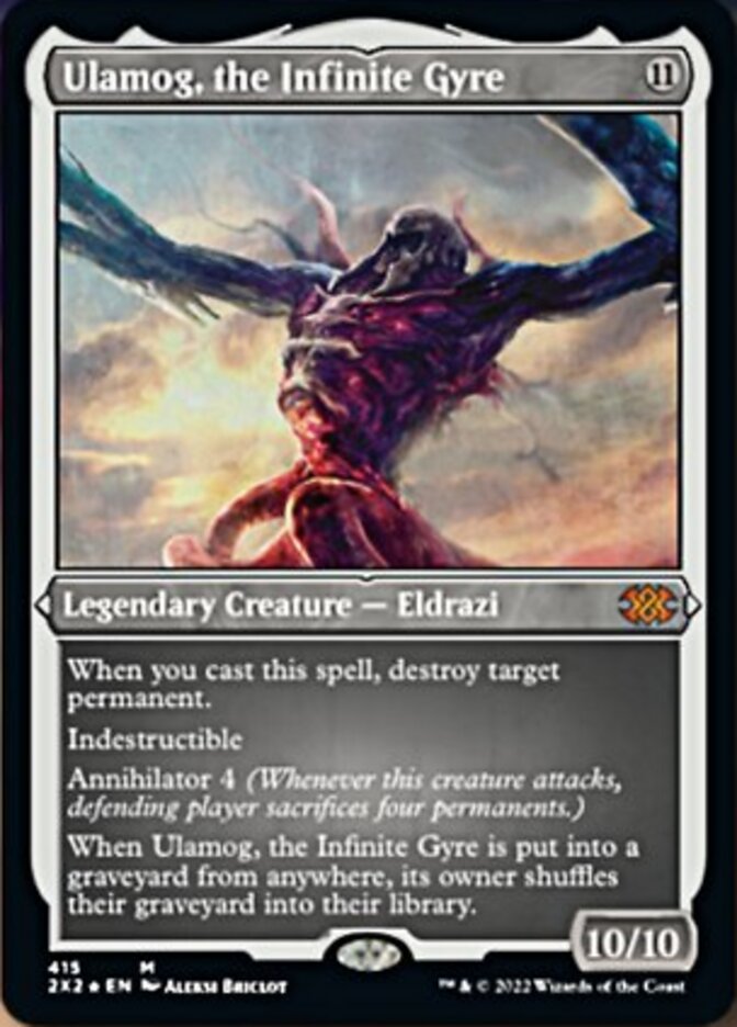 Ulamog, the Infinite Gyre (Foil Etched) (415) [Double Masters 2022]