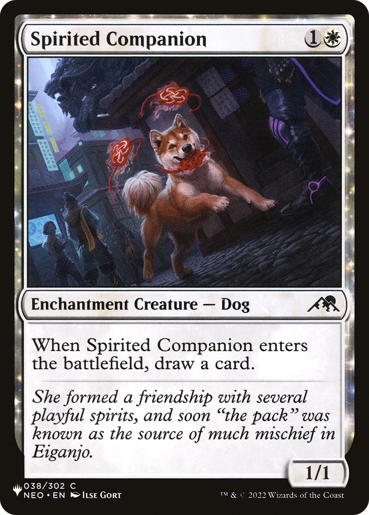 Spirited Companion (038/302) [The List Reprints]
