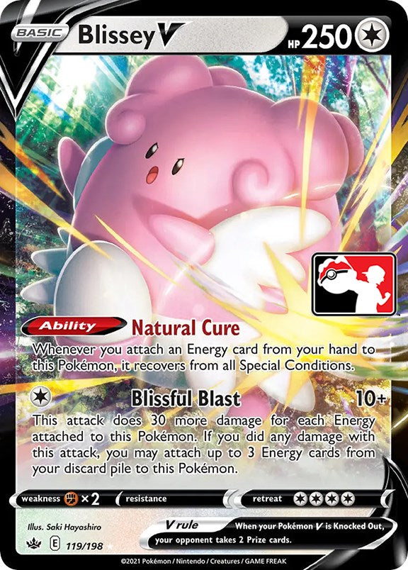 Blissey V (119/198) [Prize Pack Series Cards]
