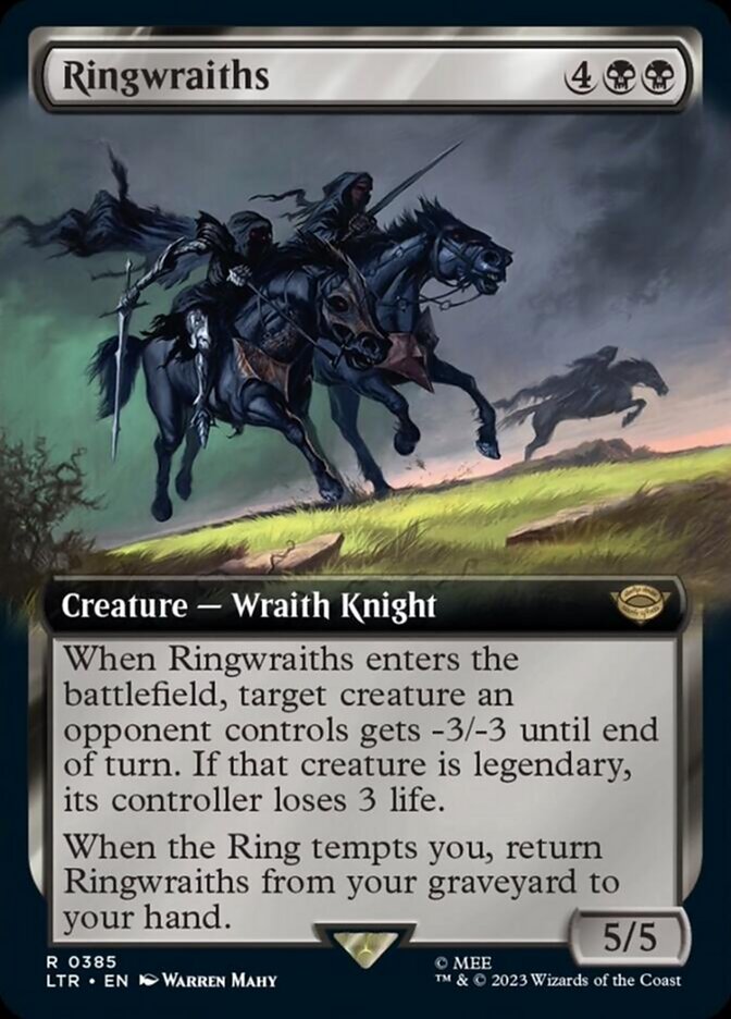 Ringwraiths (Extended Art) (385) [Universes Beyond: The Lord of the Rings: Tales of Middle-earth]