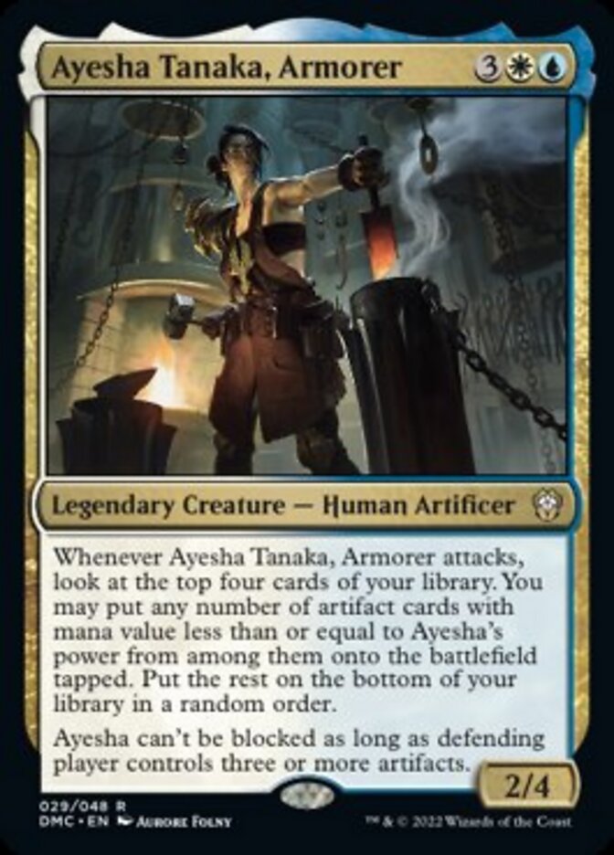 Ayesha Tanaka, Armorer (29) [Commander: Dominaria United]