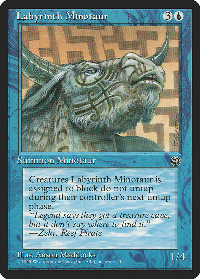Labyrinth Minotaur (30) [Homelands]