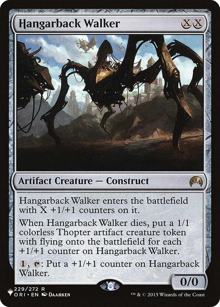 Hangarback Walker (229/272) [The List Reprints]