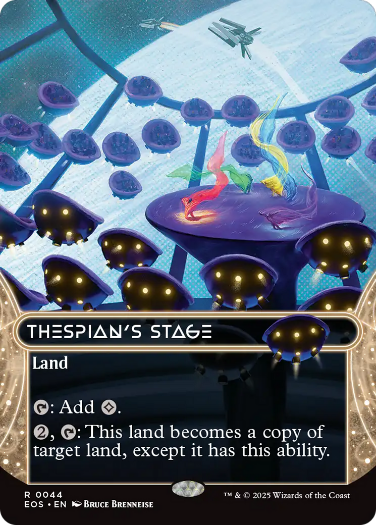 Thespian's Stage (0044) (Borderless) (44) [Edge of Eternities: Stellar Sights]