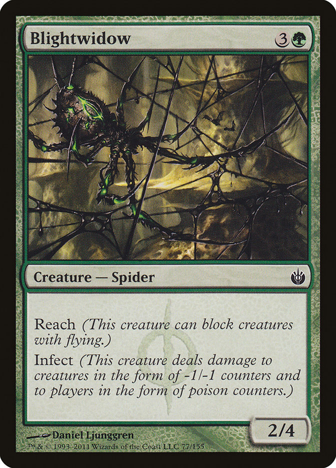 Blightwidow (77) [Mirrodin Besieged]