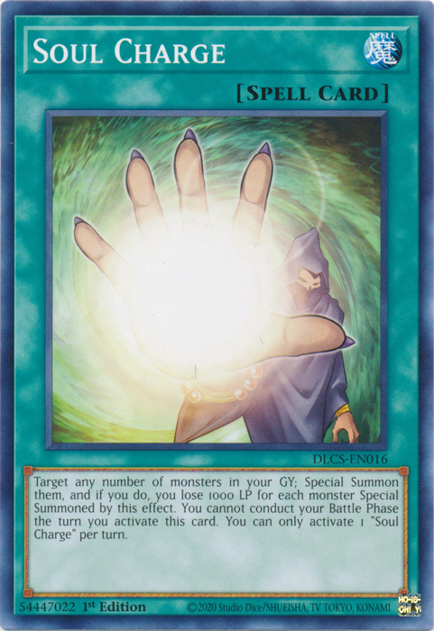 Soul Charge (DLCS-EN016) [Dragons of Legend: The Complete Series]