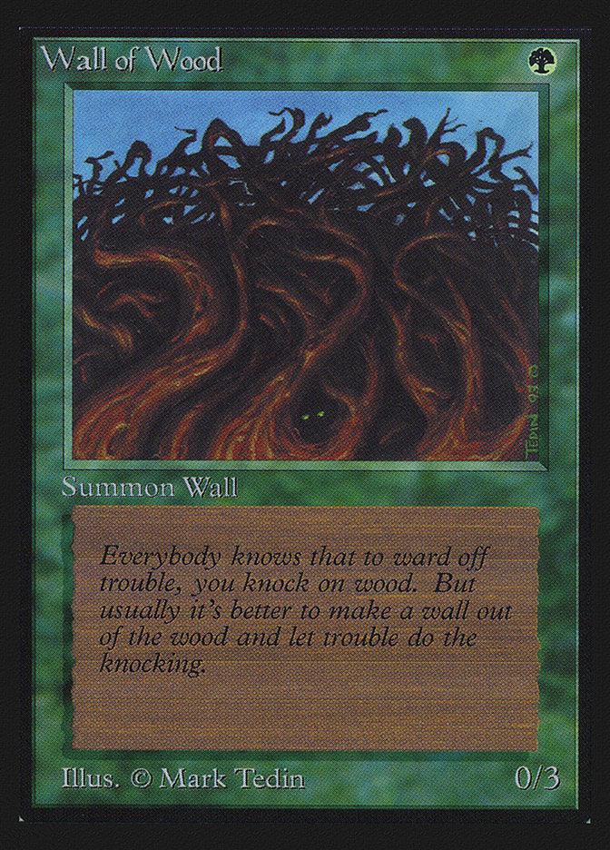 Wall of Wood (CE) [Collector's Edition]
