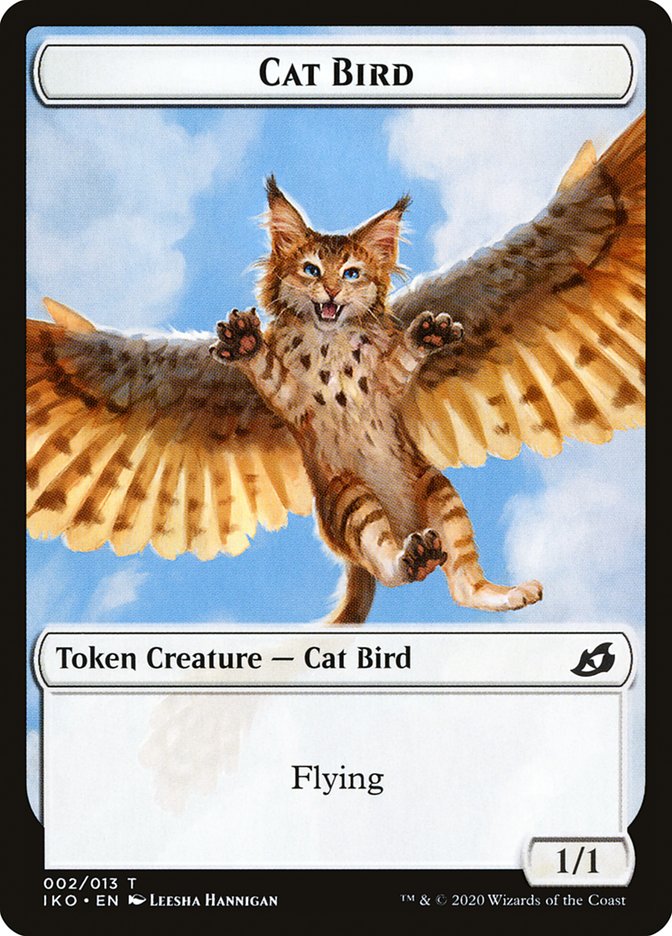 Cat Bird Token (2) [Ikoria: Lair of Behemoths]